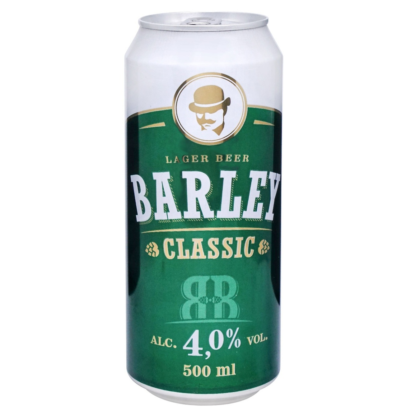 Пиво Barley Classic світле 4% 0,5л