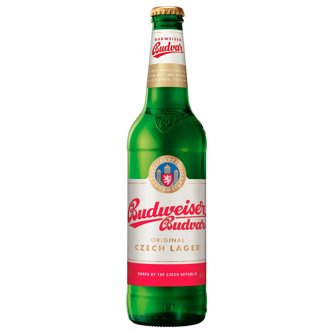 Пиво Budweiser Budvar світле 5% 0,5л