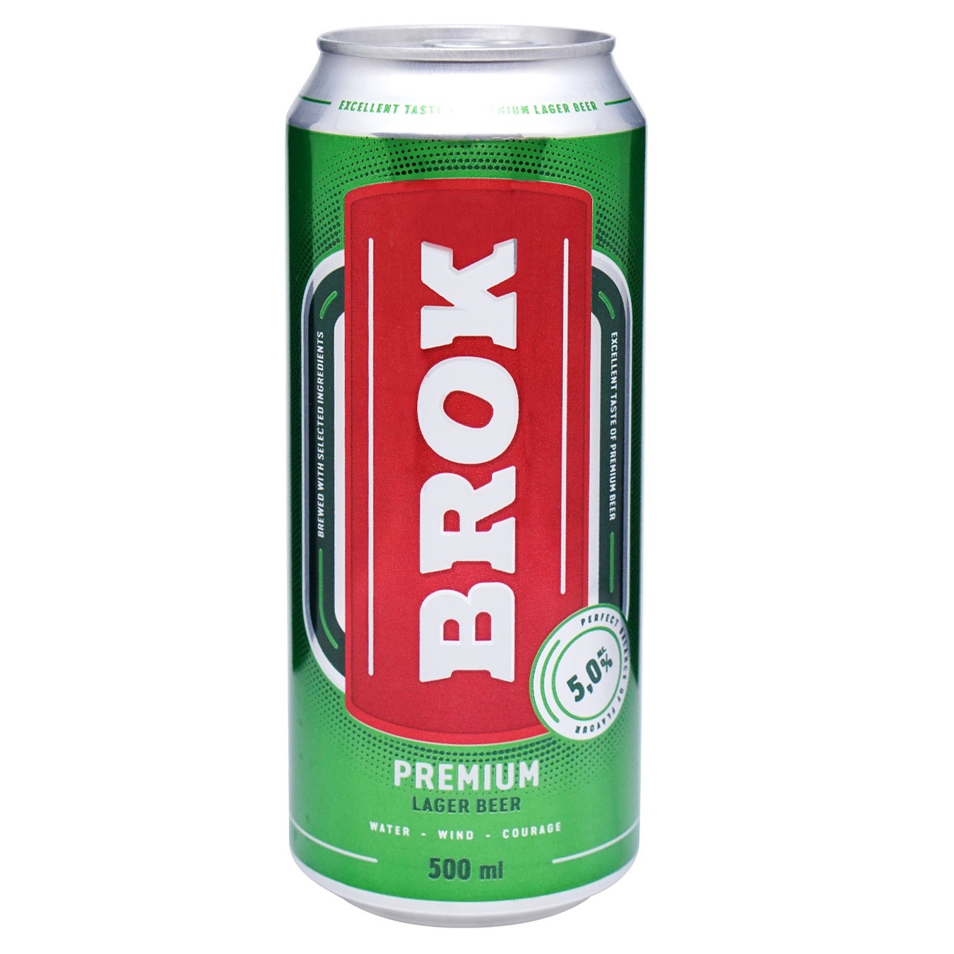 Brok Export Light Beer 5,2% 0,5l can