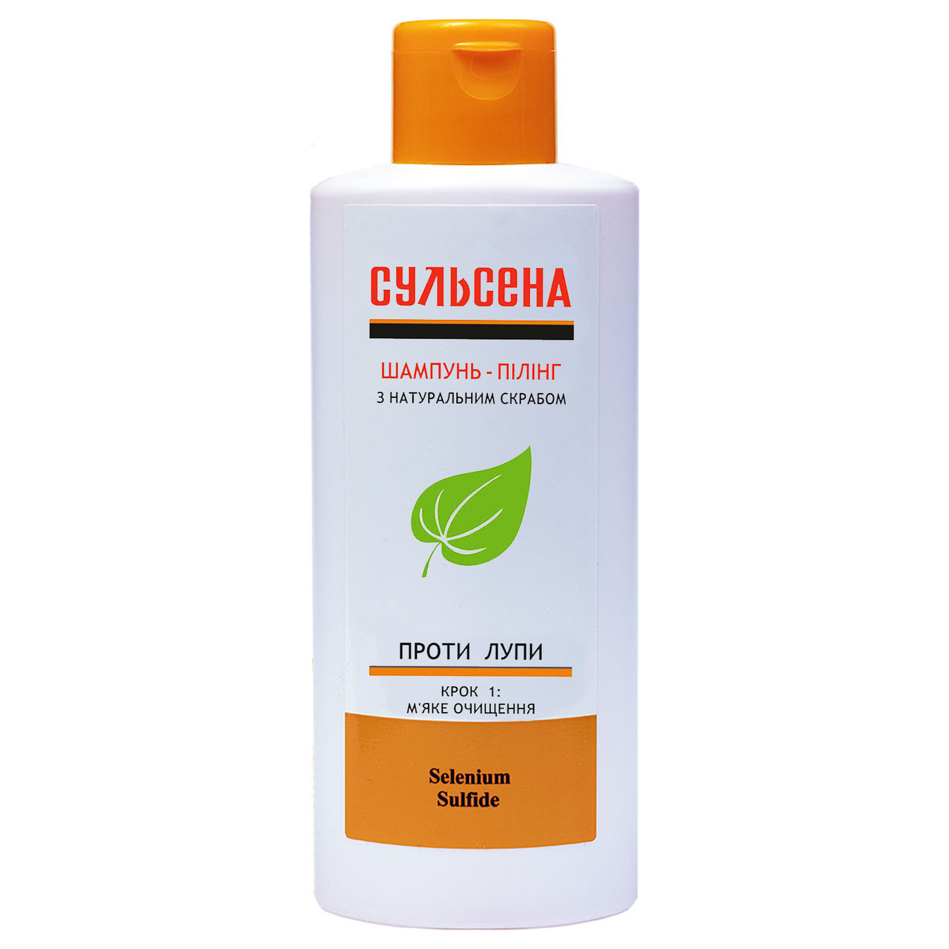 Sulsena anti-dandruff peeling shampoo with natural scrub 150 ml