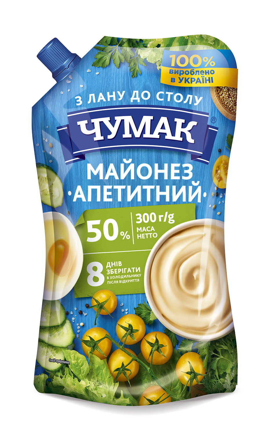 Chumak Appetit Mayonnaise 50% 300g