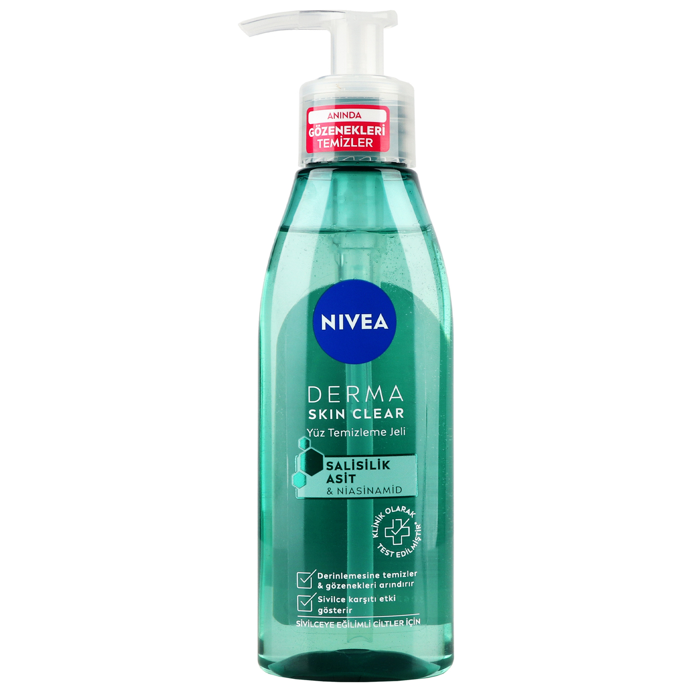 Nivea derma skin clear cleansing face gel 150 ml