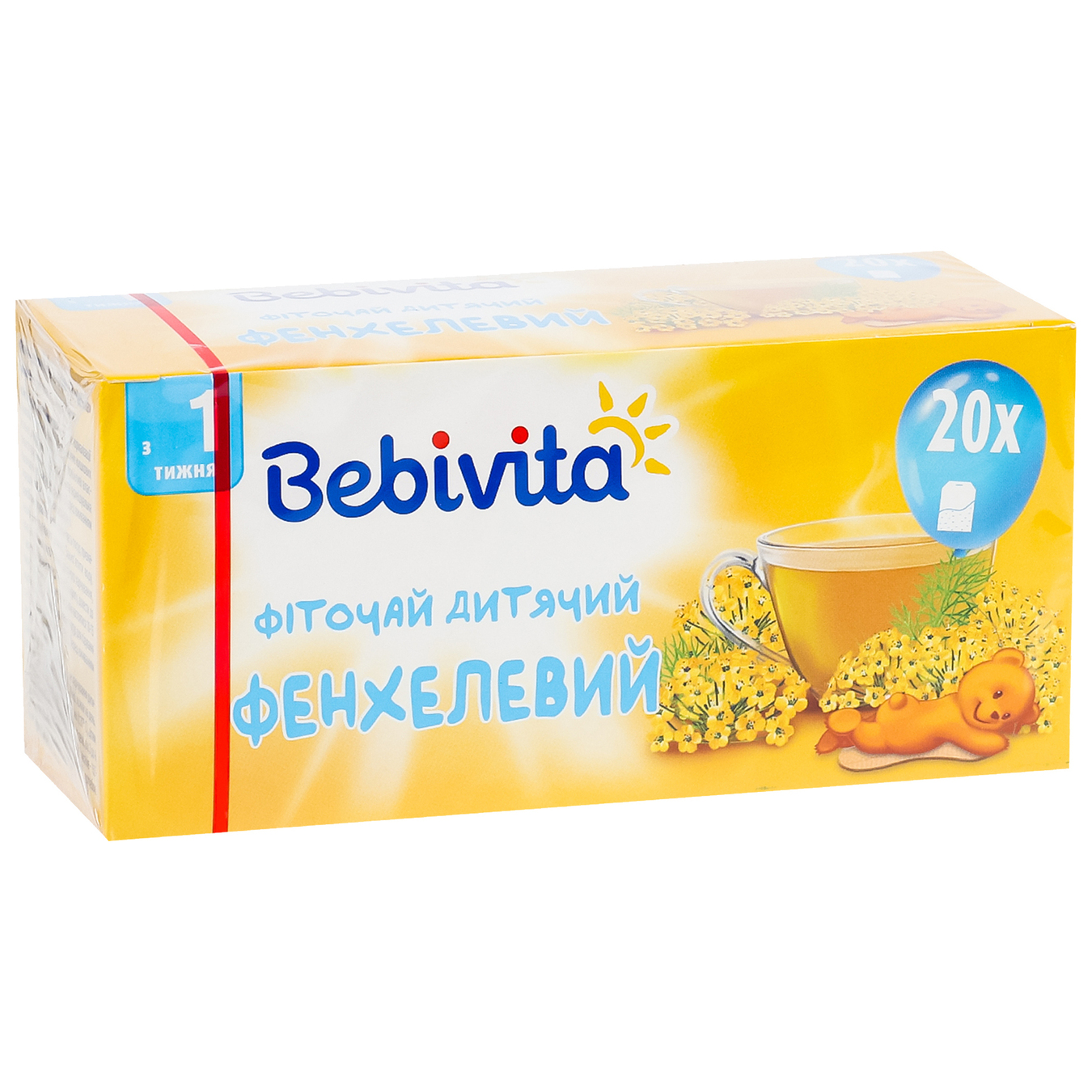 Bebivita With Fennel For Babies From 1+ Week Phyto Tea 30g 3