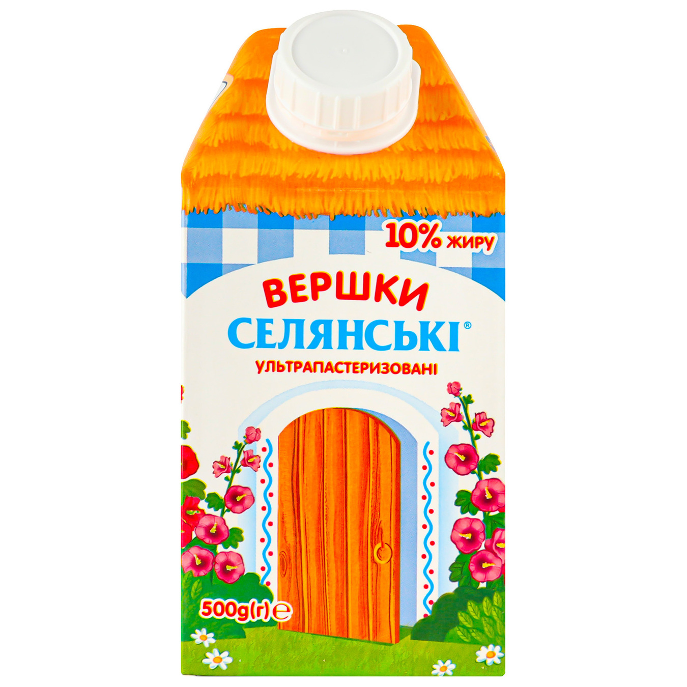 Cream Selyanske Ultrapasteurized 10% 500g