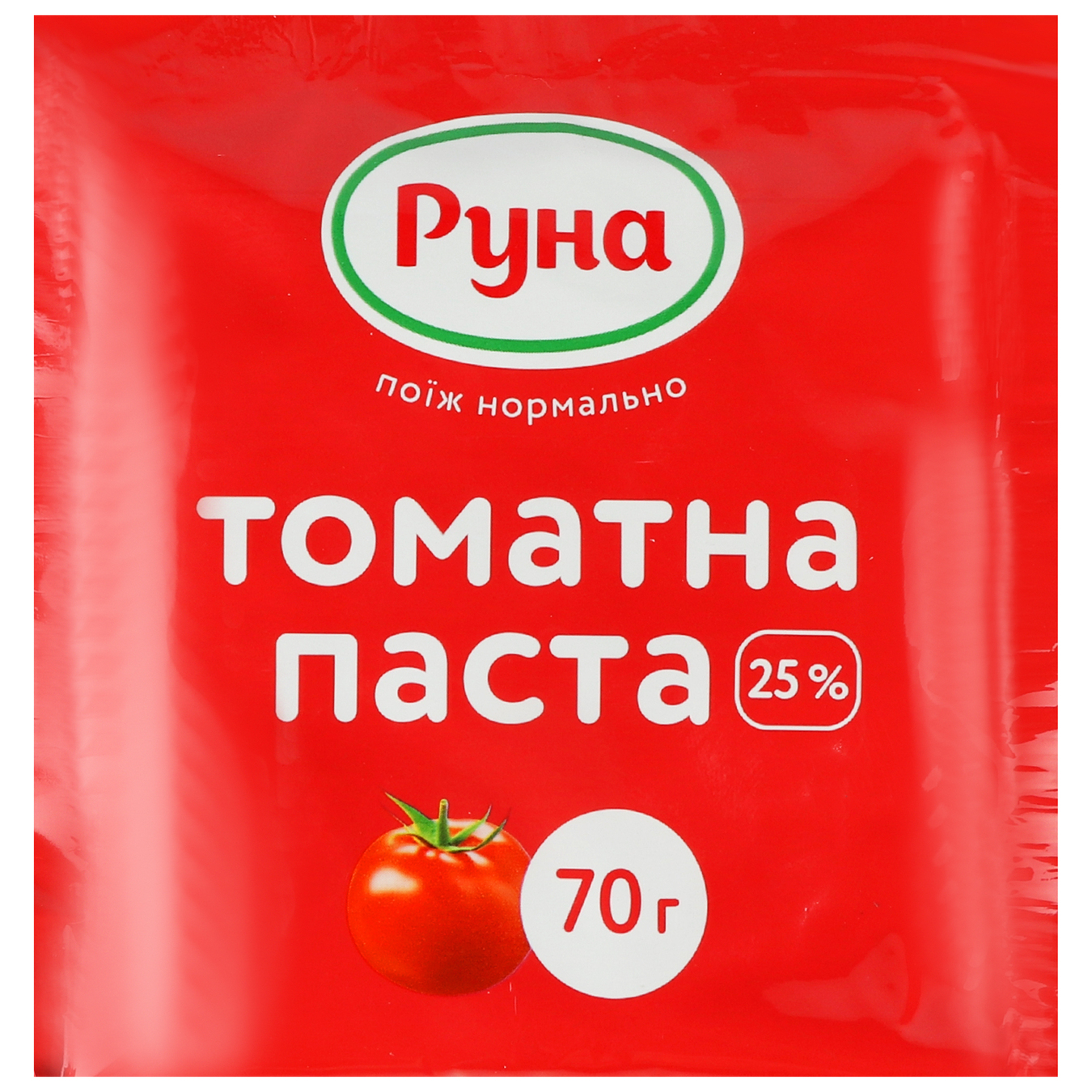 Паста томатная Руна 25% 70г