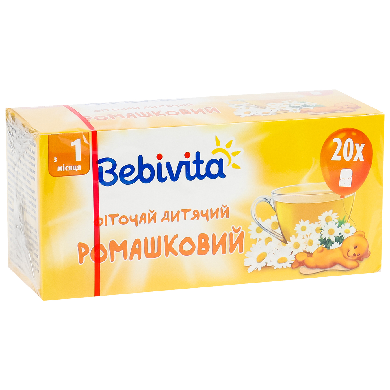 Фіточай Bebivita ромашковий для дітей з 1 місяця 30г 3
