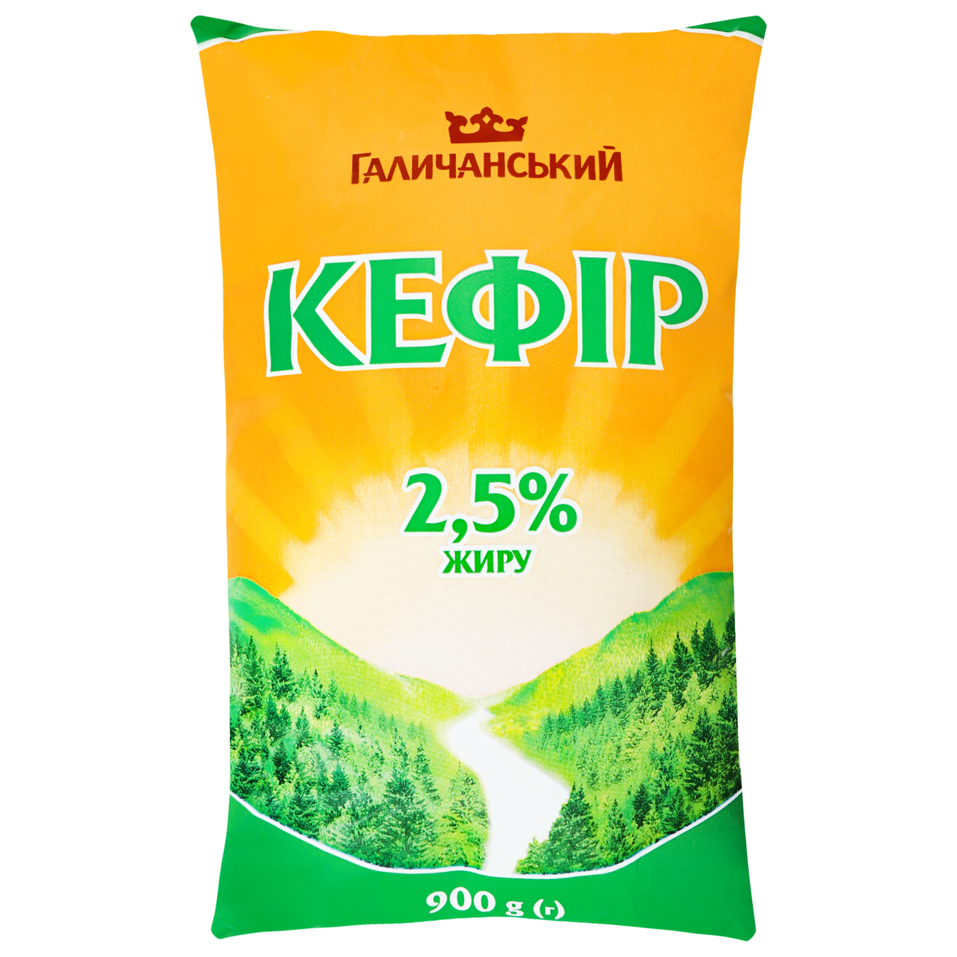 Кефір ГаличанськиЙ 2,5% 900г