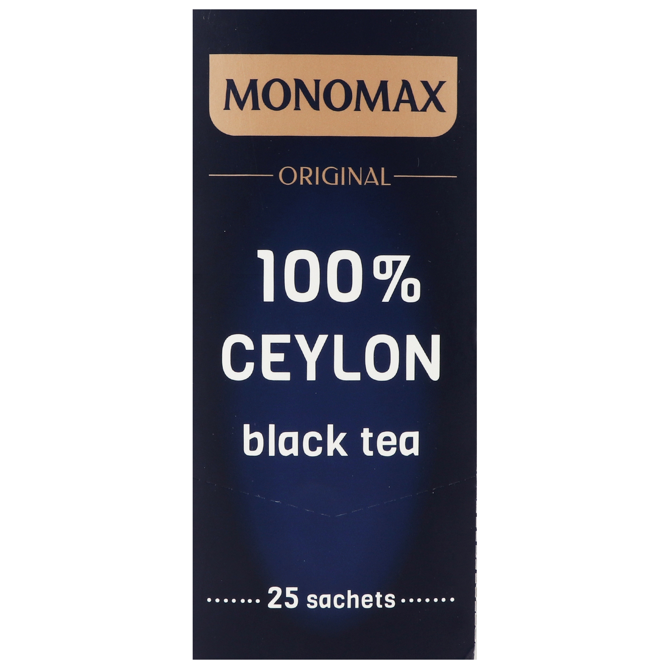 Чай черный Мономах цейлонский 100% пакетирован в конверте 25*2г 4
