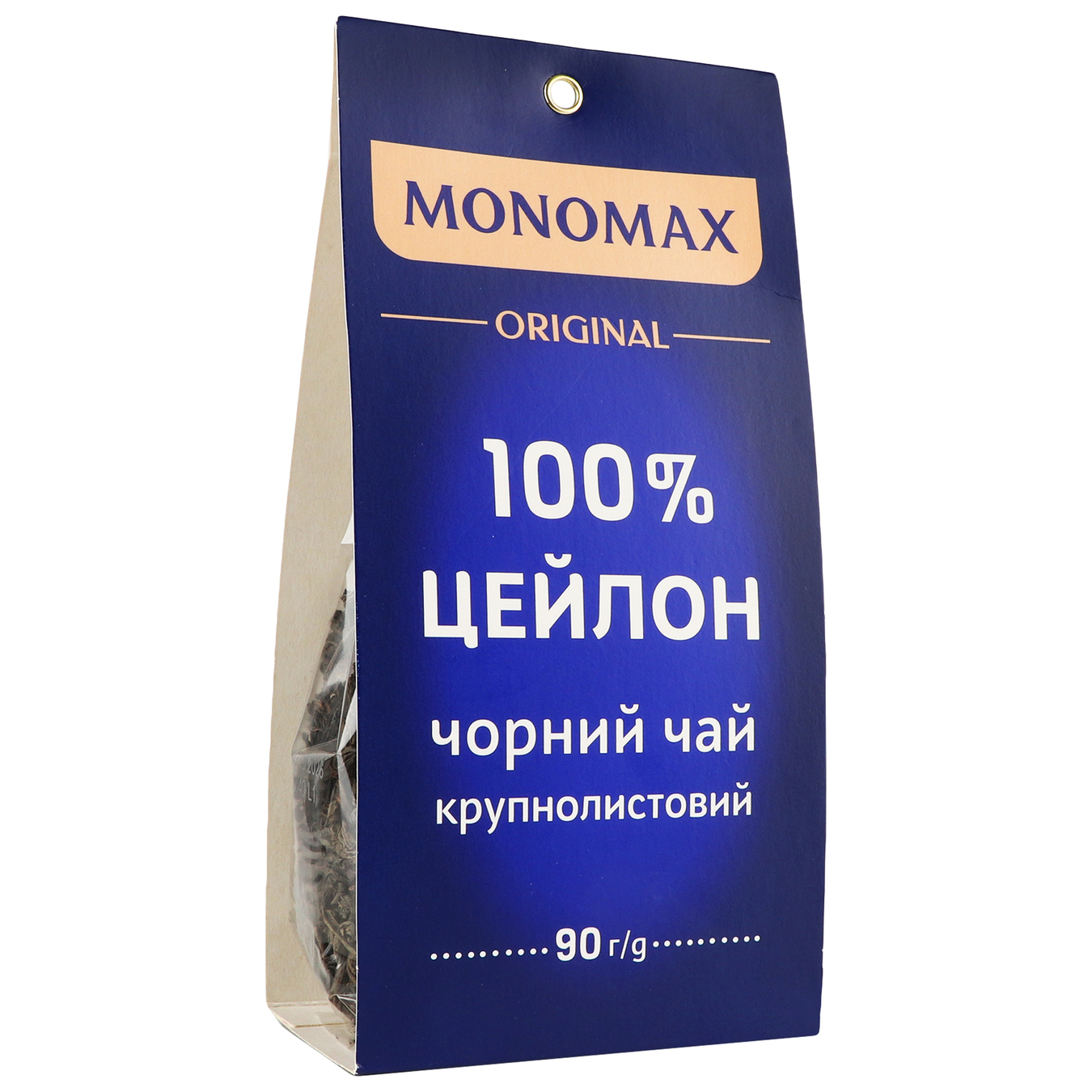 Чай черный Мономах цейлонский 100% крупнолистовой 90г 2