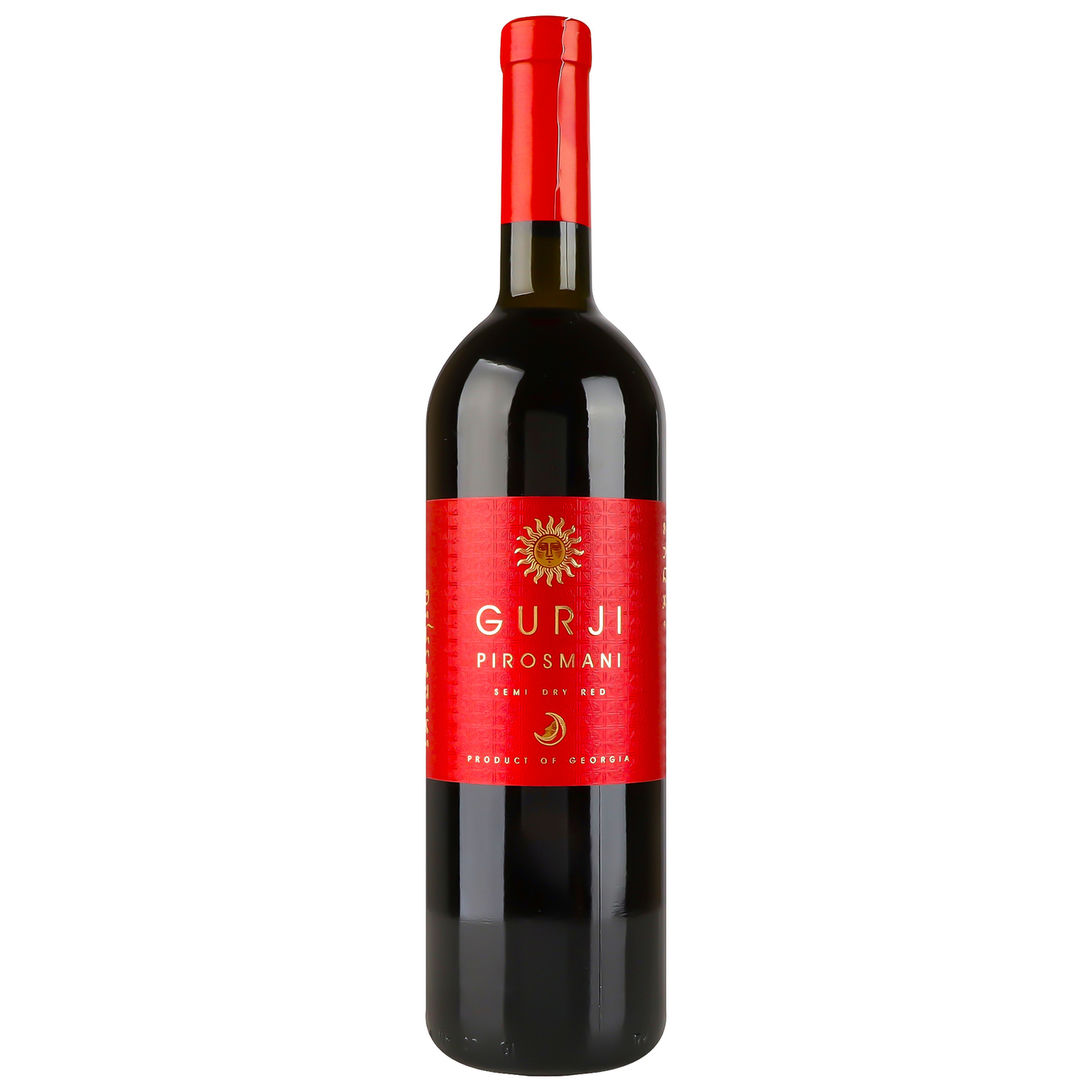 Вино Gurji Піросмані червоне напівсухе 11% 0,75л