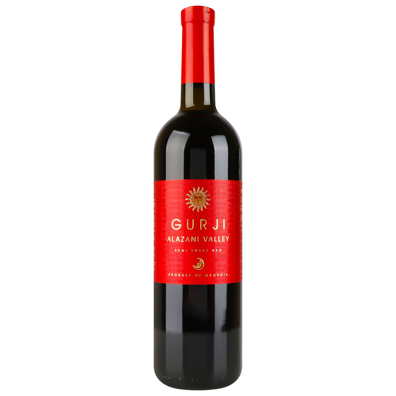 Gurji Alazani Valley Red Semi-Sweet Wine 10,5% 0,75l 2