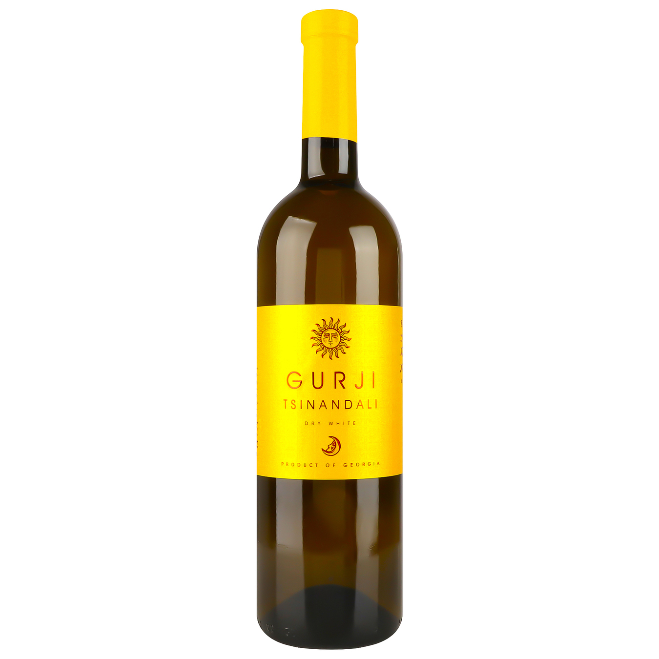 Вино Gurji Tsinandali белое сухое 12% 0,75л