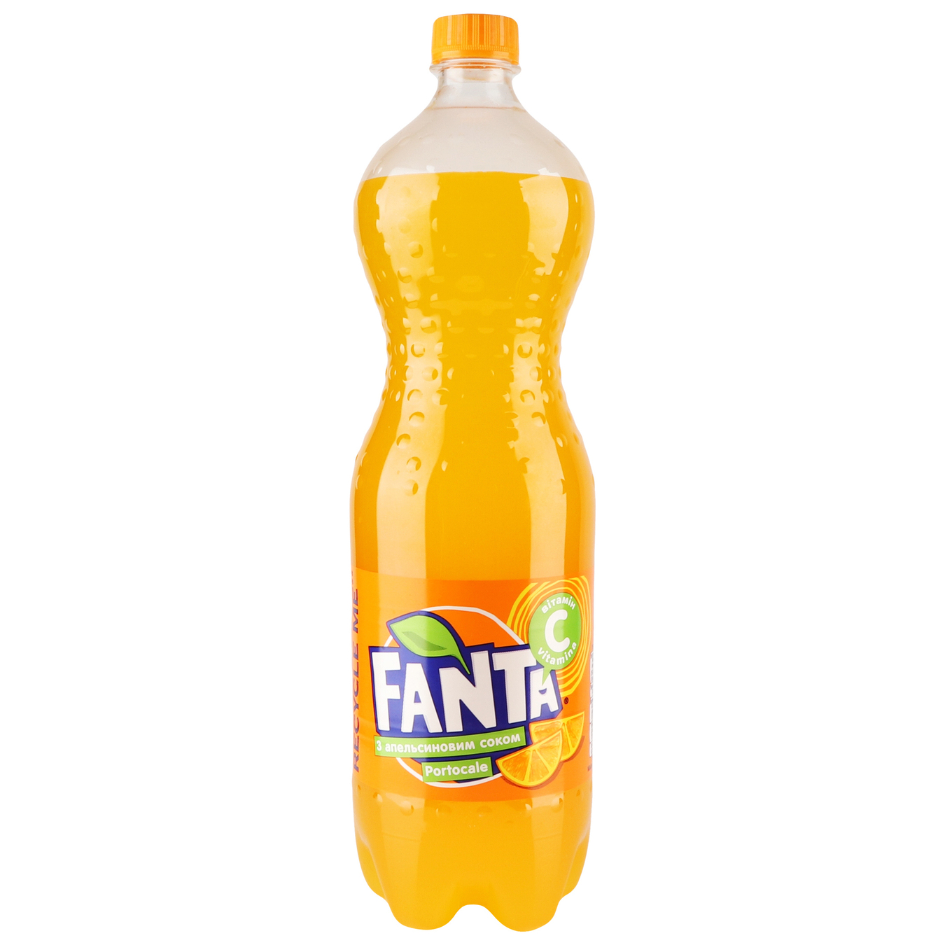 Напій газований Fanta Апельсин 1,25л ПЕТ