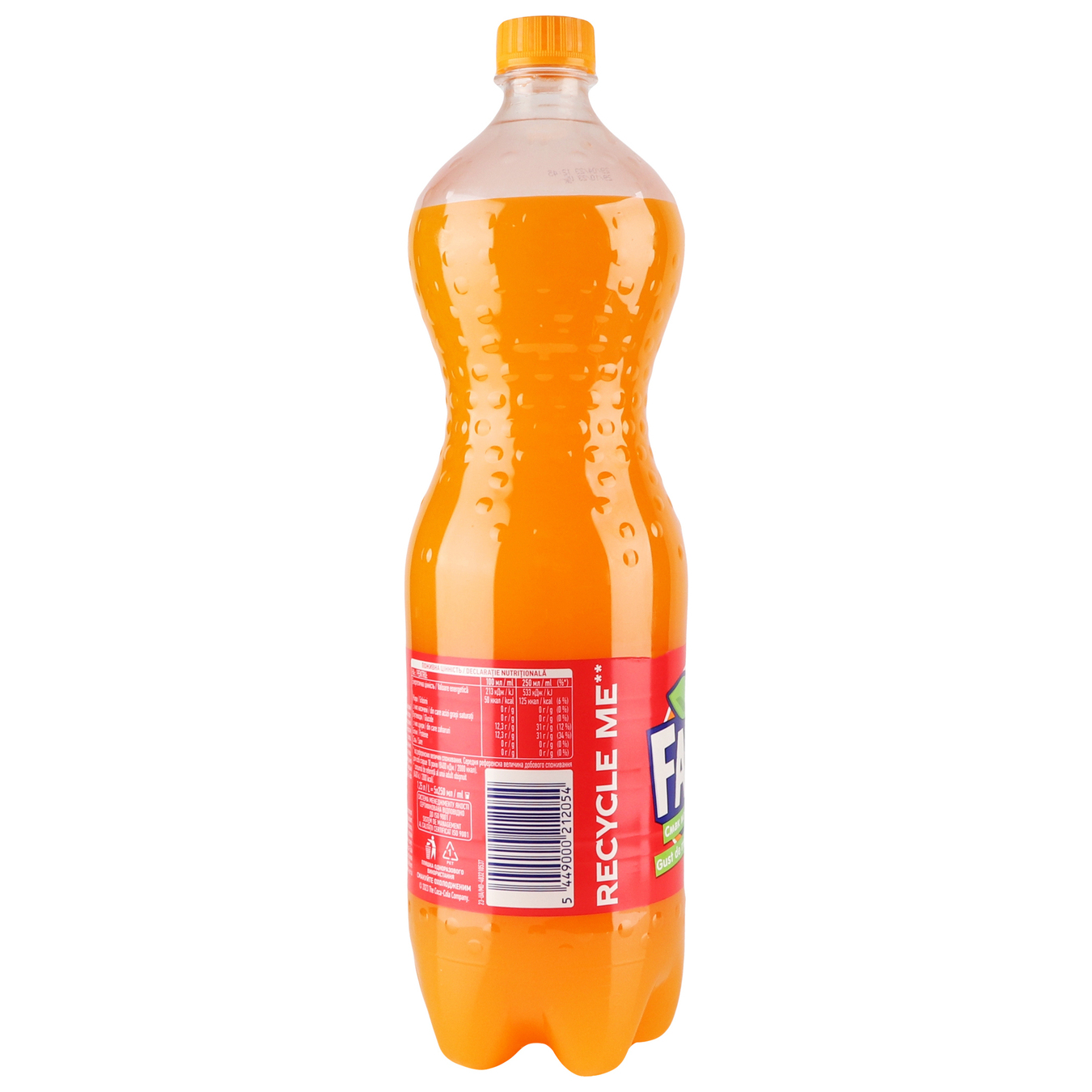 Carbonated drink Fanta Tangerine 1.25 l PET 2