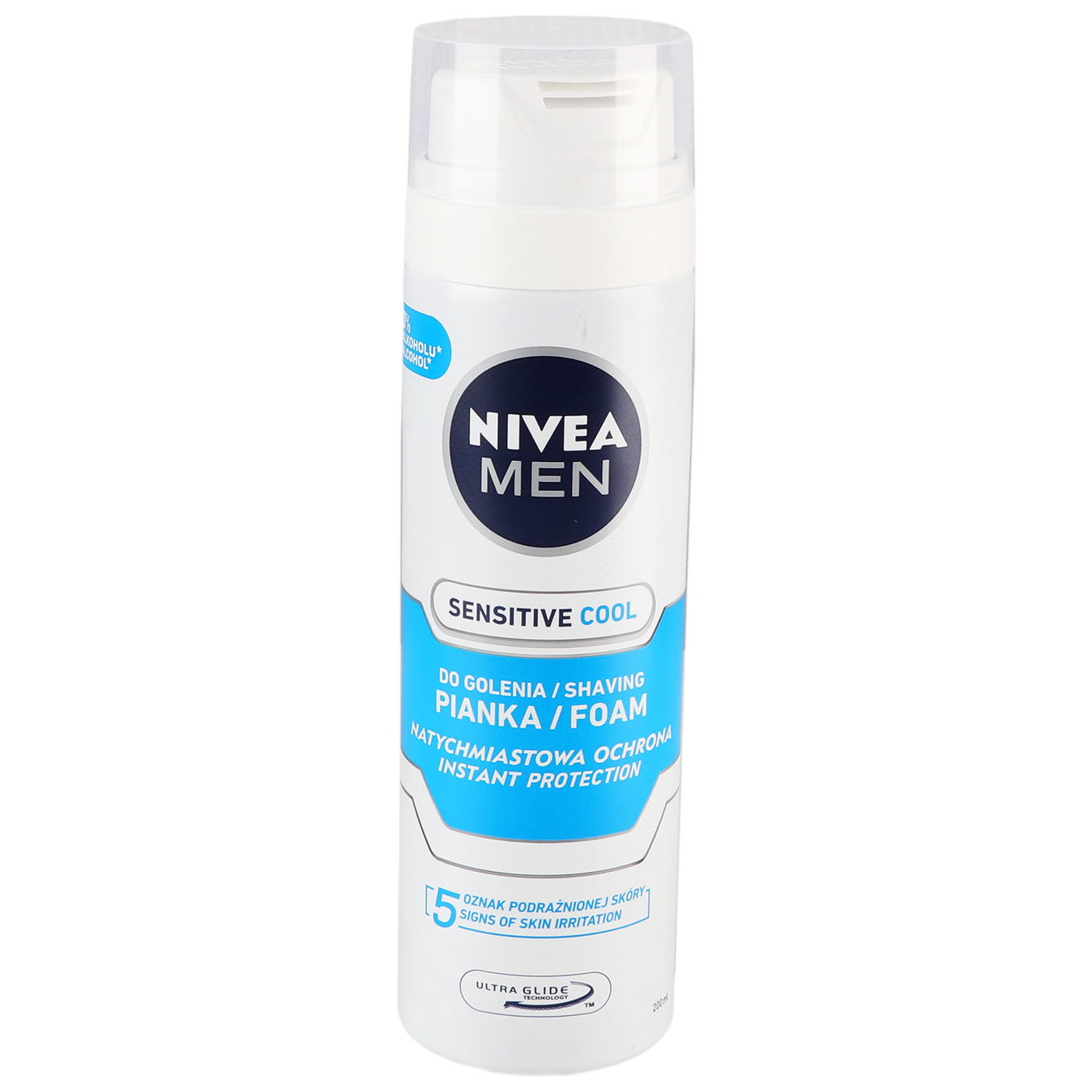 Піна Nivea Men для гоління для чутливої шкіри 200мл 2