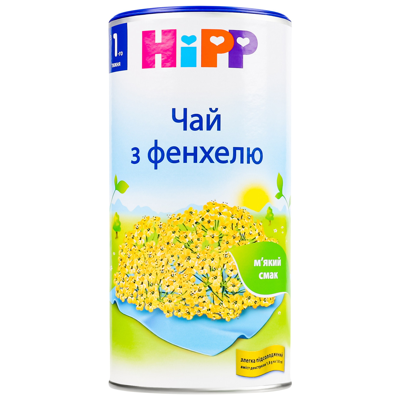 Чай дитячий HiPP трав'яний з фенхелю з 1 тижня 200г