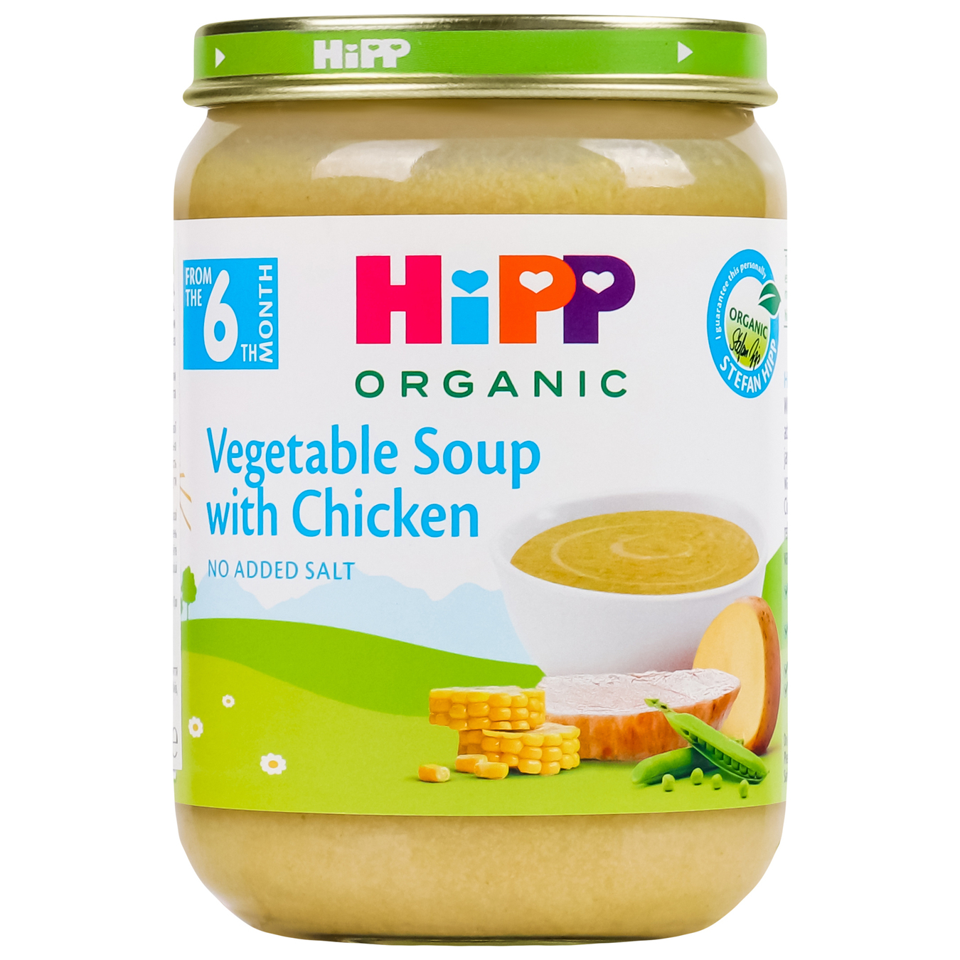HiPP for children from 6 months with chicken soup 190g