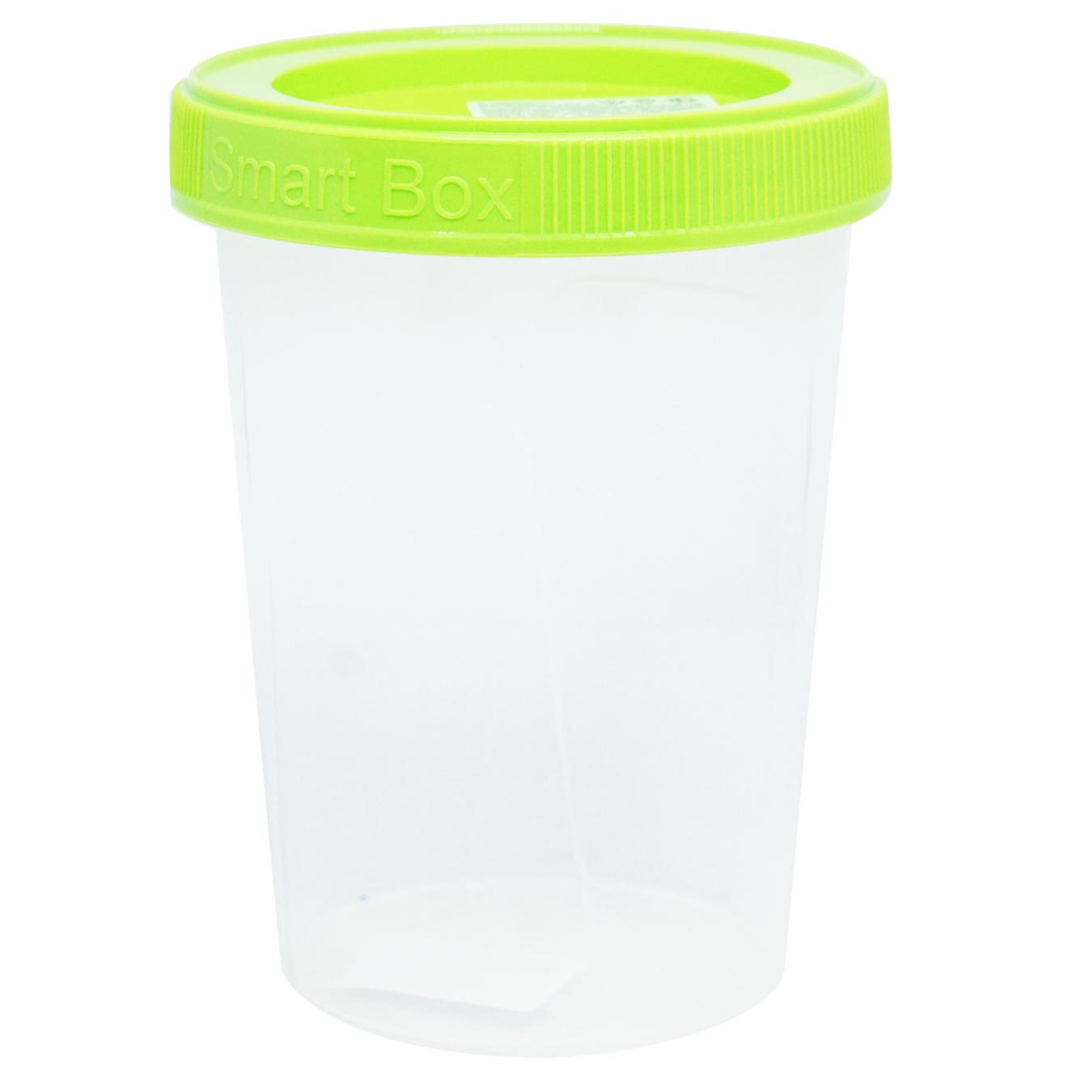 Container Aleana Smart Box round olive 500 ml