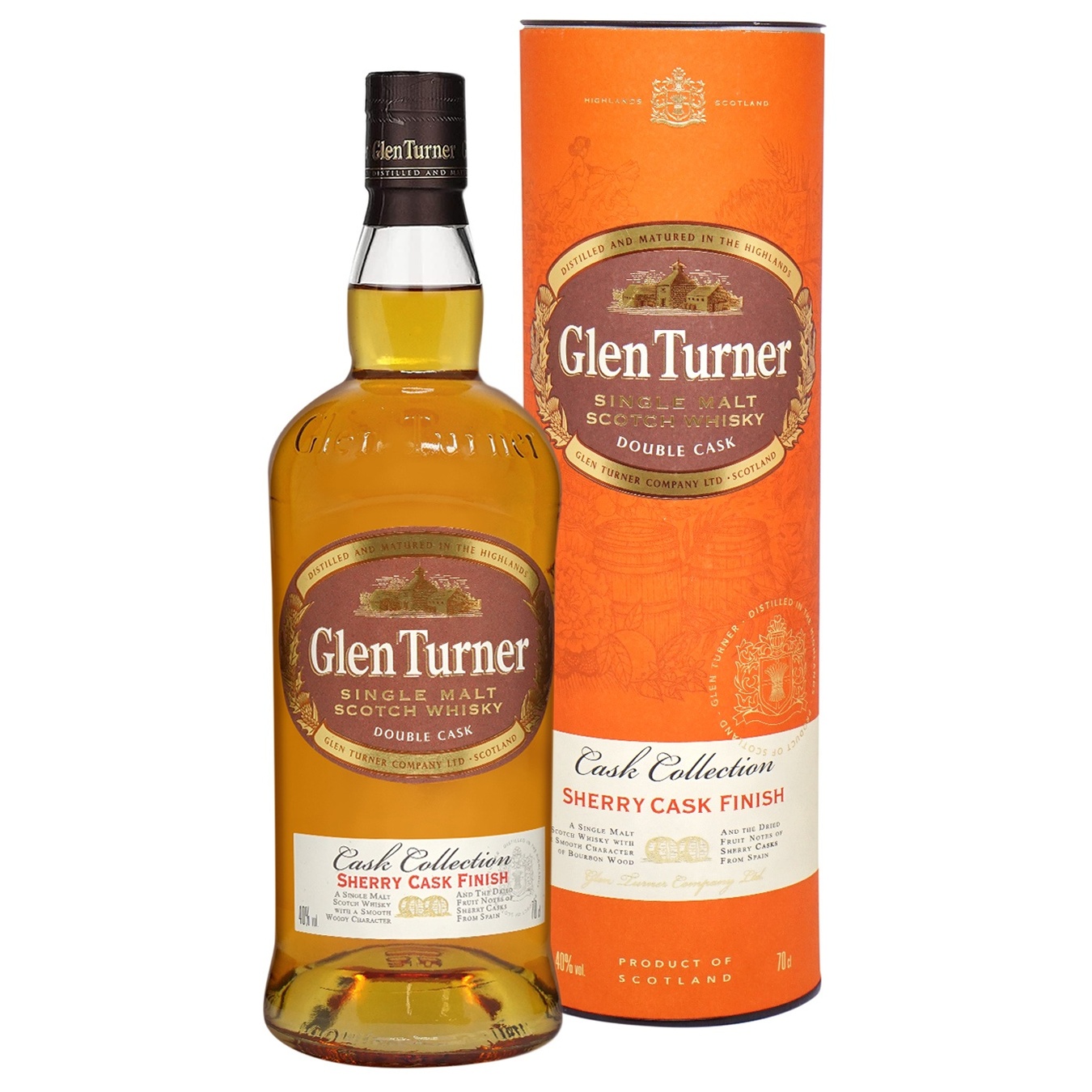 Виски Glen Turner 40% 0,7л