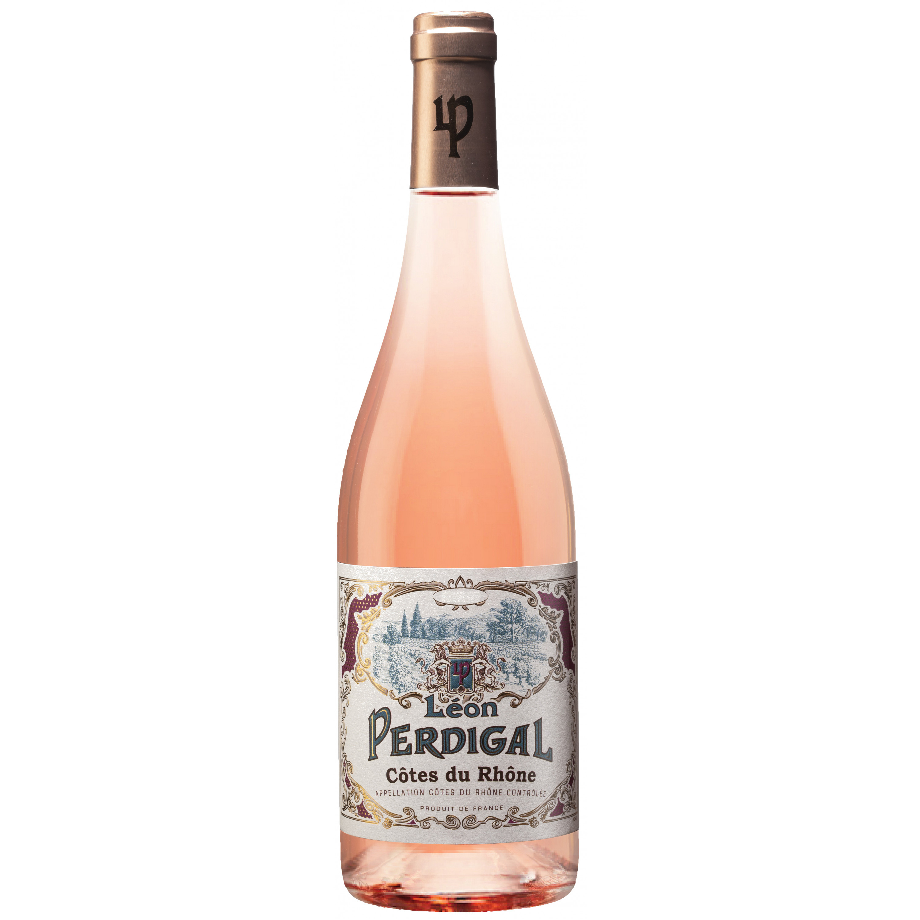 Вино Leon Perdigal розовое сухое 13.5% 0,75л