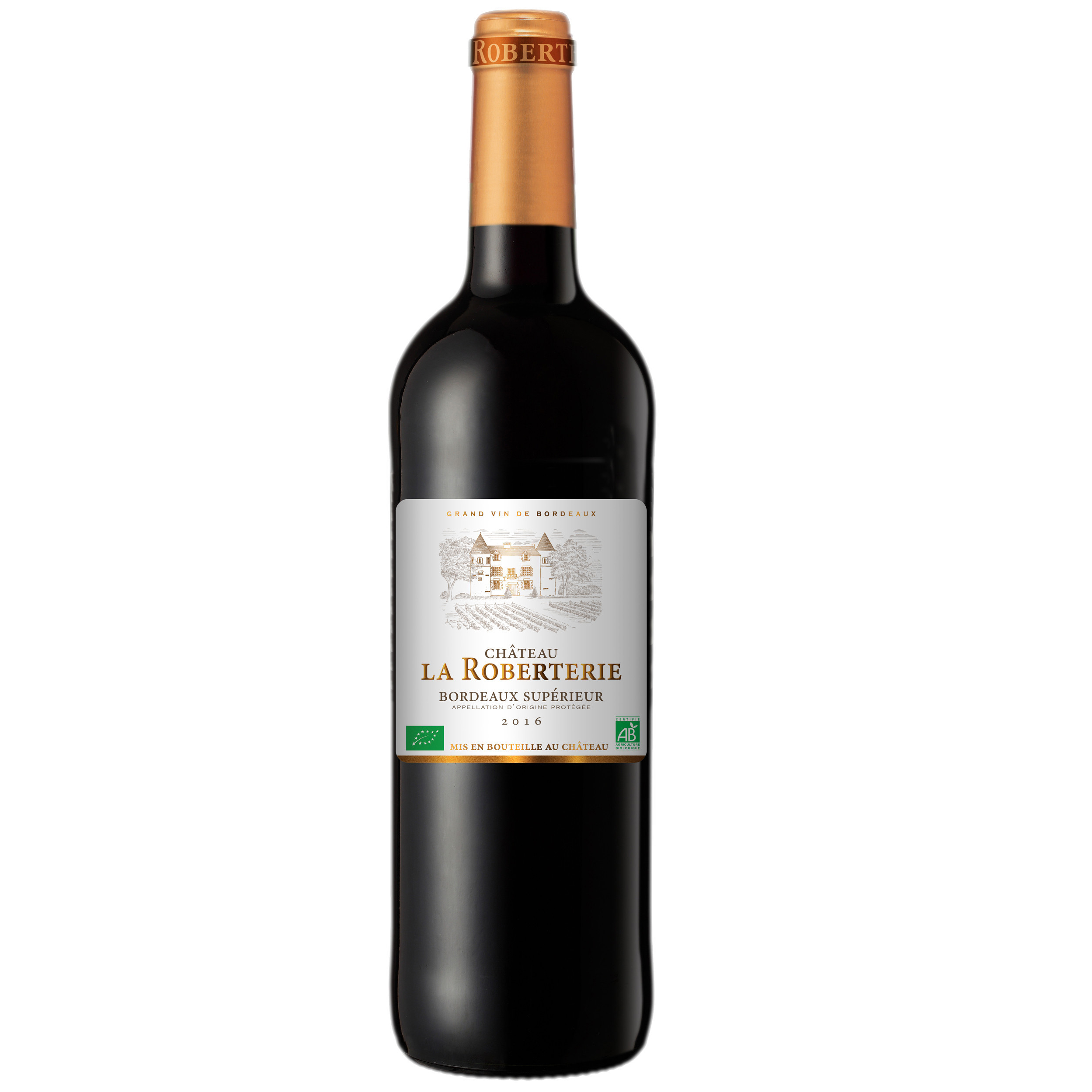 Wine Chateau La Roberterie Bordeaux Superieur Red dry 0,75l