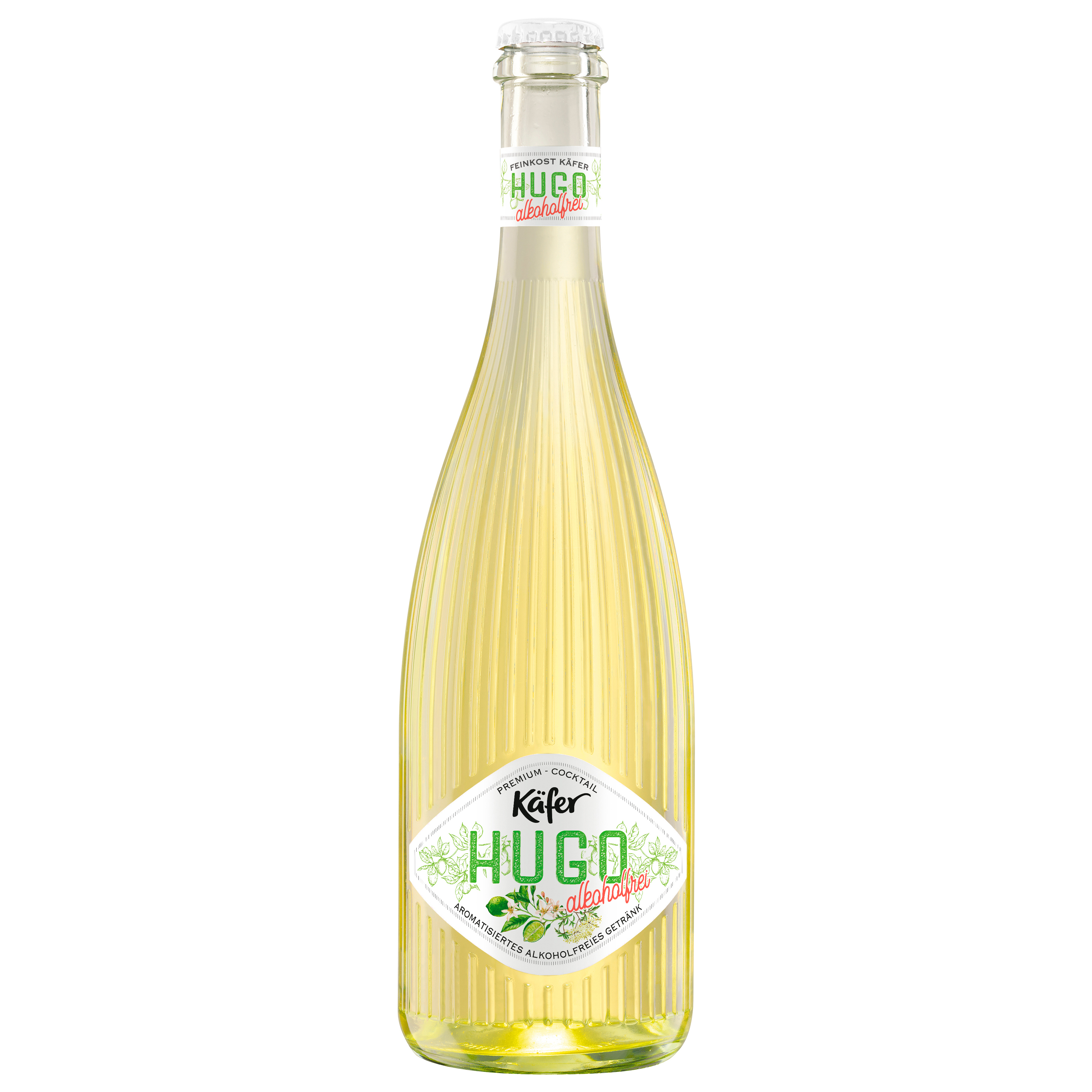 Напій винний Kafer Hugo білий солодкий безалкогольний 0% 0,75л