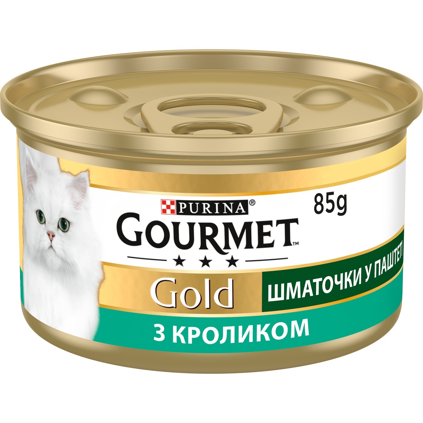 Корм Purina Gourmet Gold з кроликом у паштеті для дорослих котів 85г