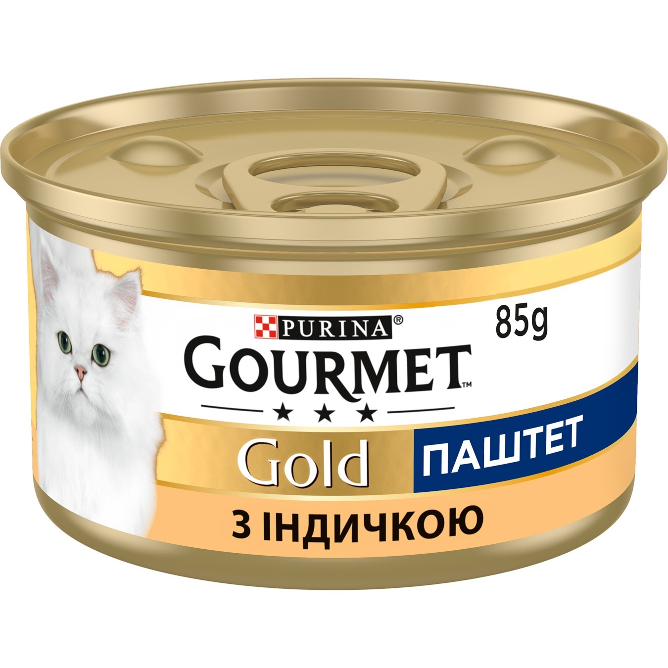 Корм Purina Gourmet Gold Паштет з індичкою для дорослих котів 85г