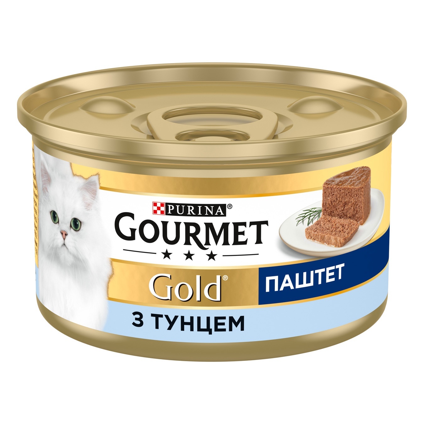 Корм Purina Gourmet Gold Паштет з тунцем для дорослих котів 85г