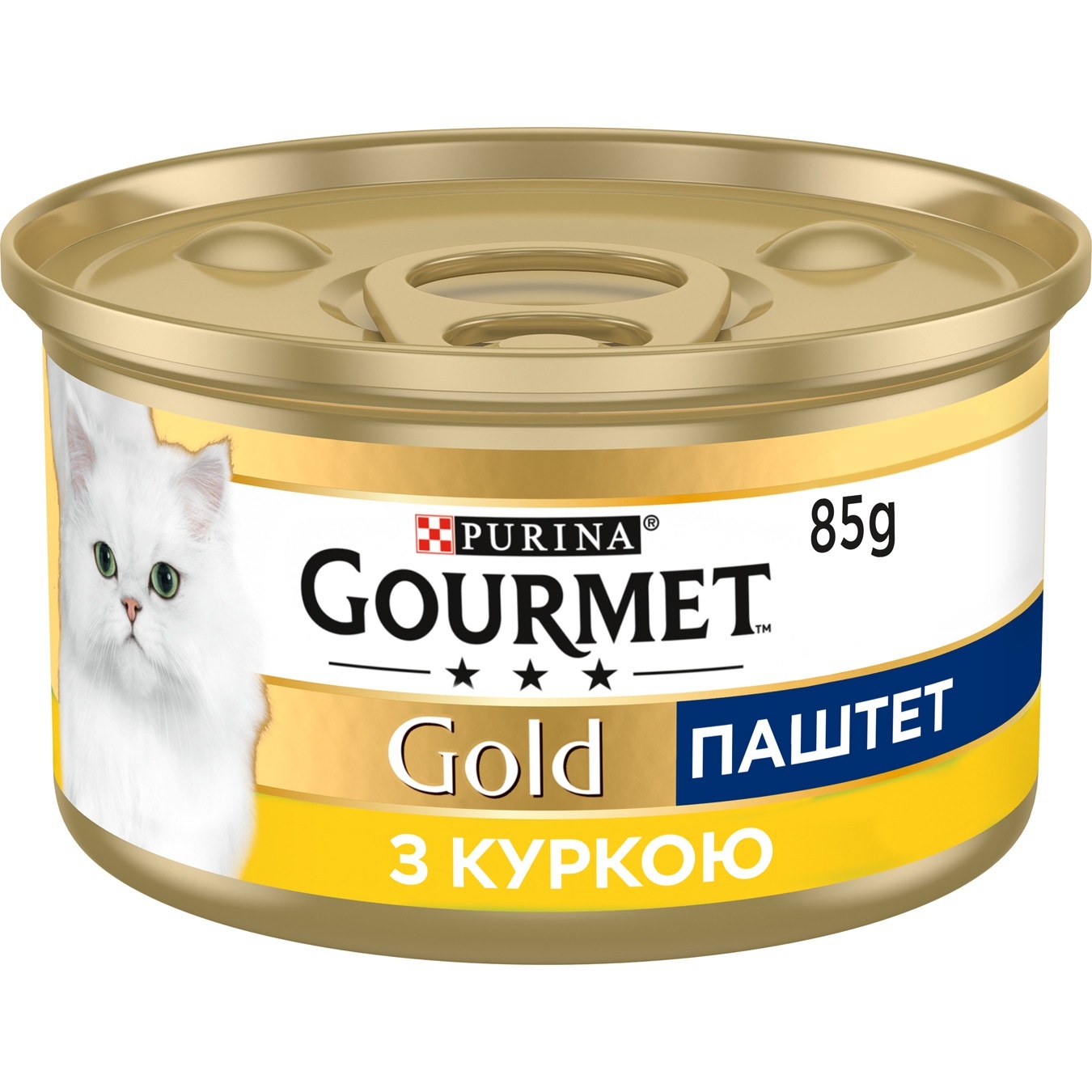 Корм Purina Gourmet Gold Паштет з куркою для дорослих котів 85г