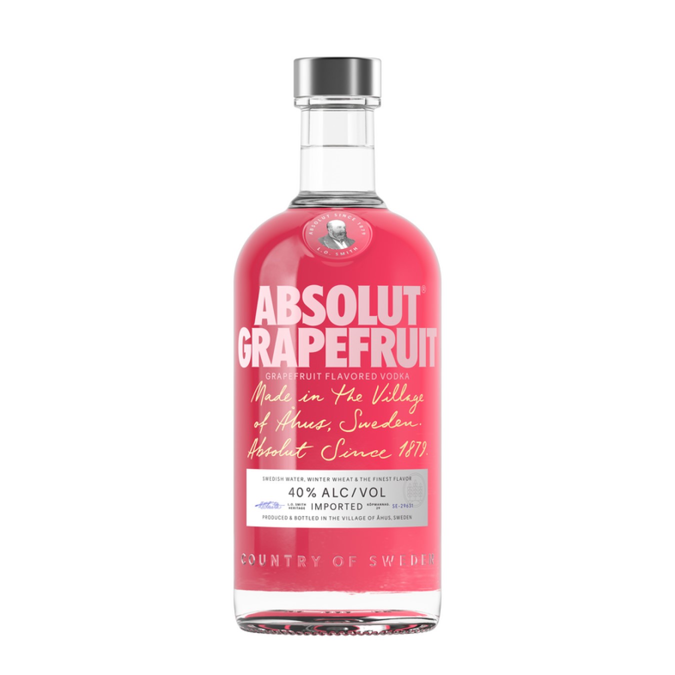 Vodka Absolut Grapefruit 40% 0.7 l