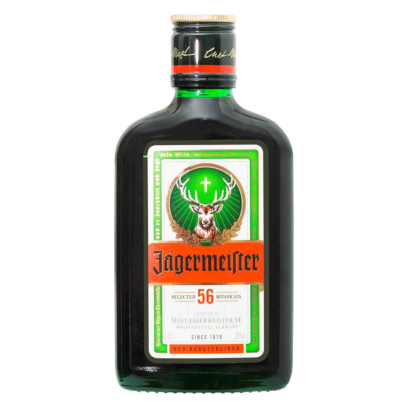 Liqueur Jagermeister 35% 0.2 l
