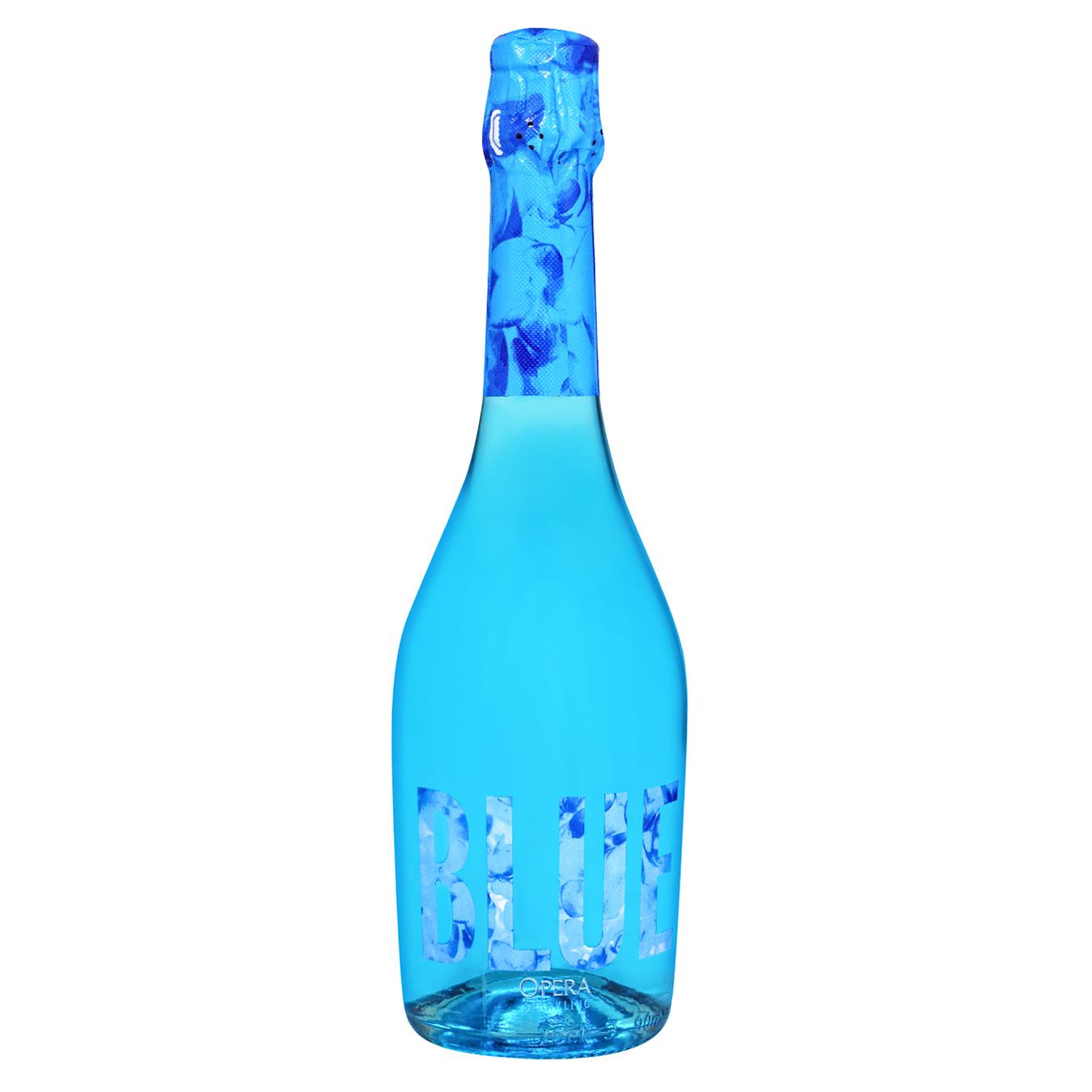 Sparkling wine drink Opera Charmat blue sweet 7% 0.75 l
