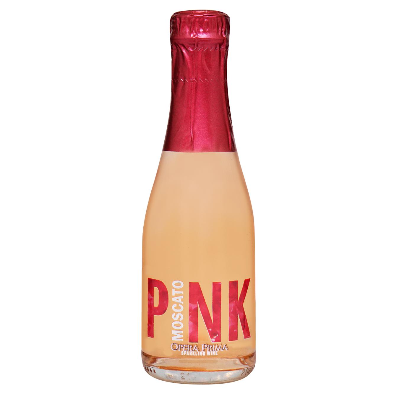 Sparkling wine drink Opera Charmat pink sweet 7% 0.187 l