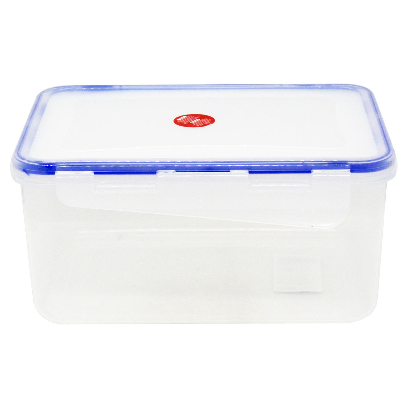 Aleana container for food storage with a clip rectangular transparent 2.5 l
