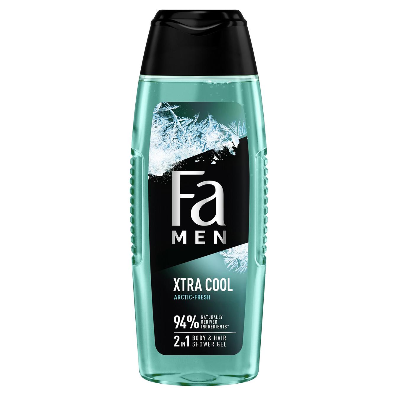 Fa xtra cool men shower gel with aromatic notes of eucalyptus 250 ml