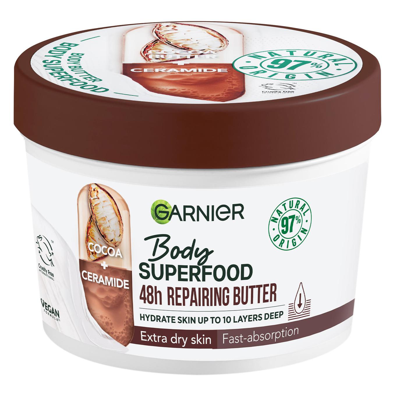 Garnier restorative cream for very dry skin of the body cocoa with 380 ml