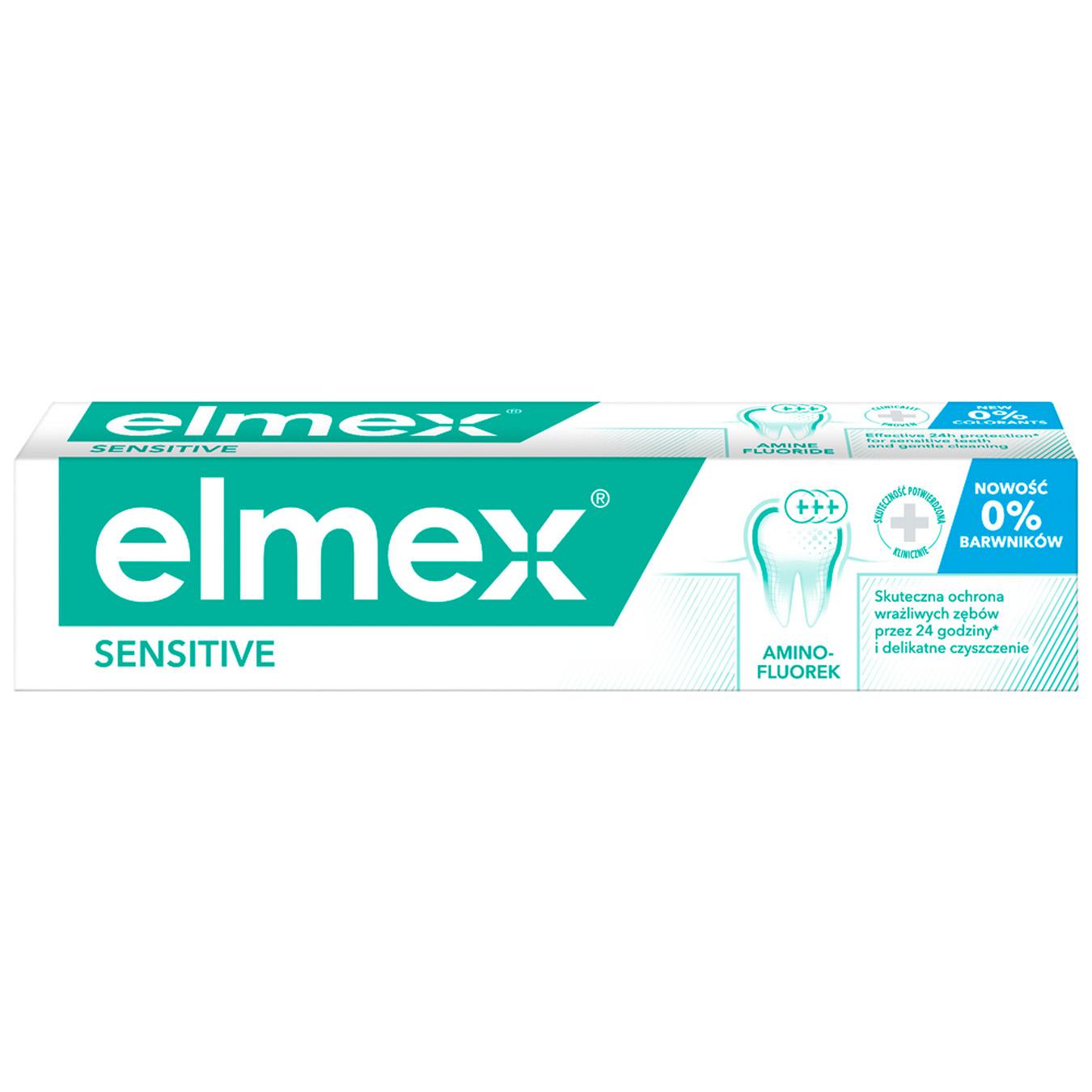 Зубная паста Elmex sensitive plus 75мл