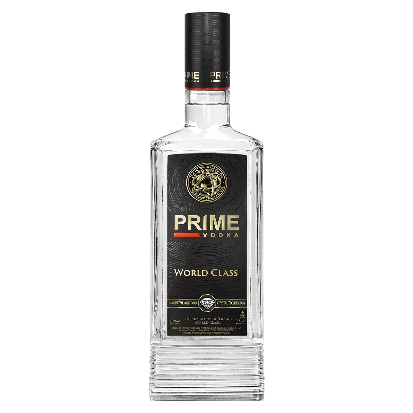Vodka Prime World Class 40% 0.5 l