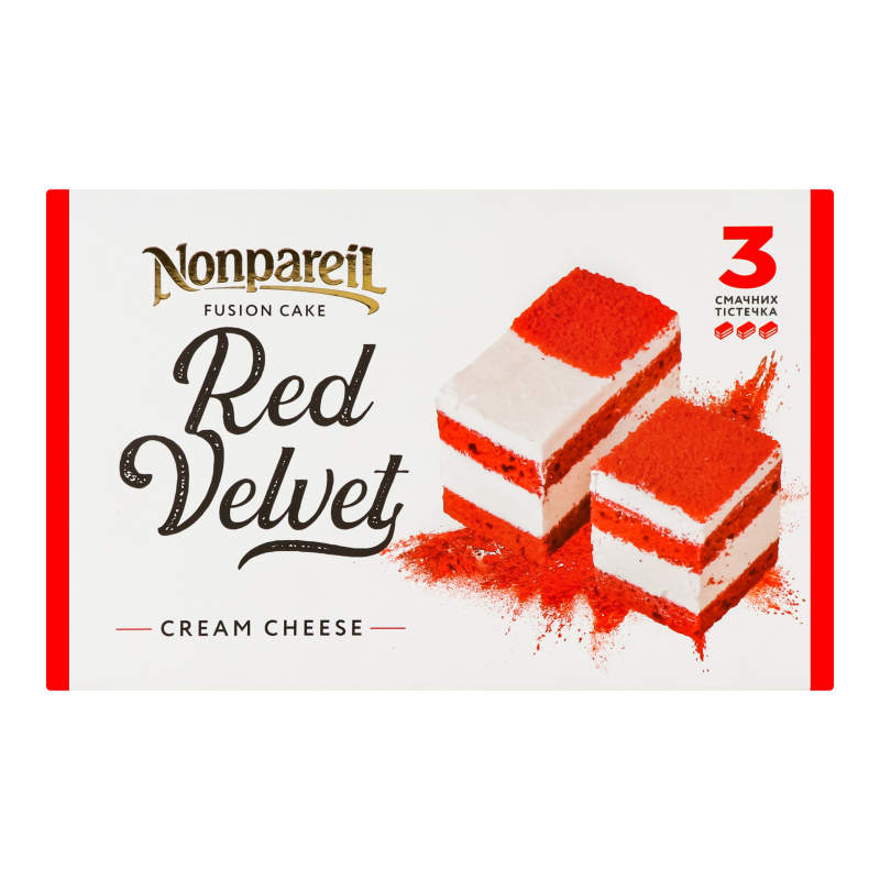 Cake Nonpareil Red velvet 230g