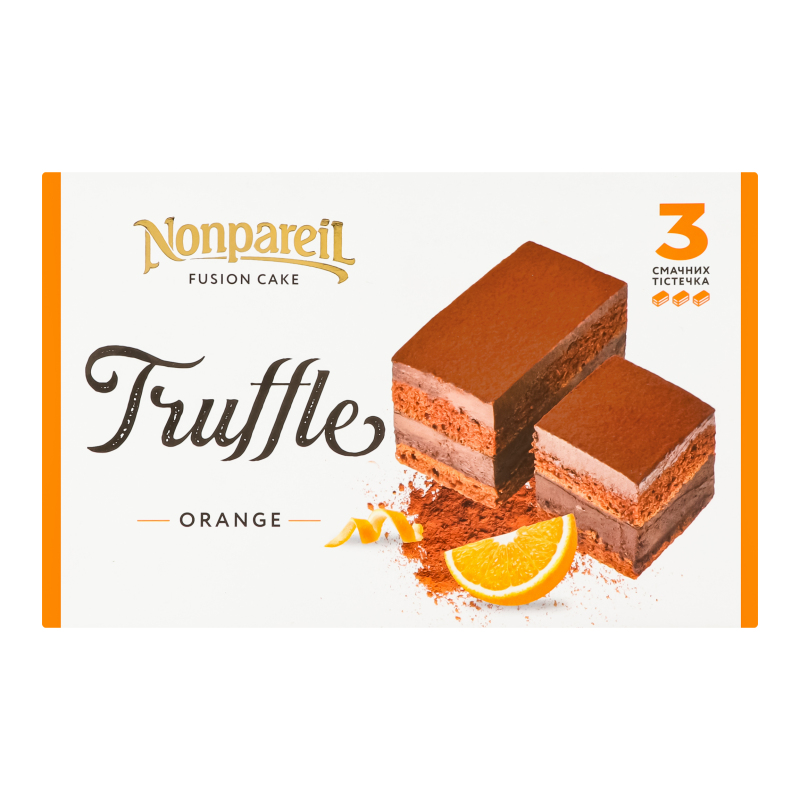 Cake Nonpareil Truffle orange 230g