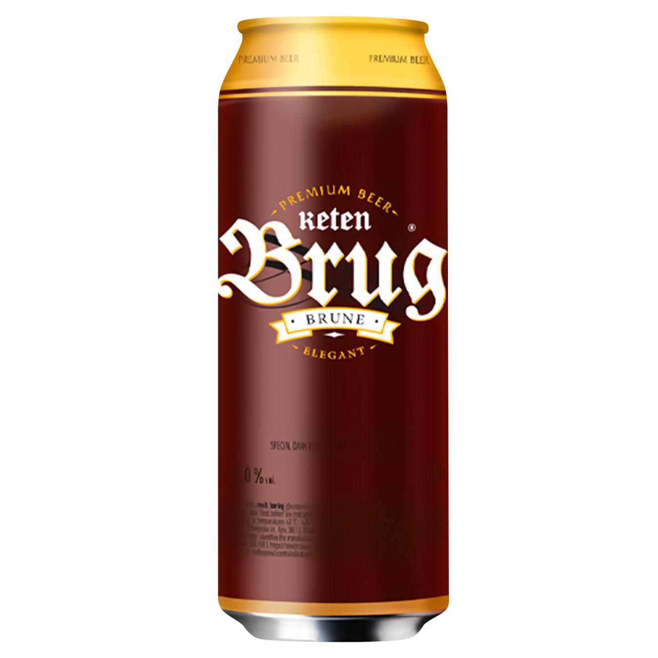 Dark beer Keten Brug Elegant 6% 0.5 l b/b