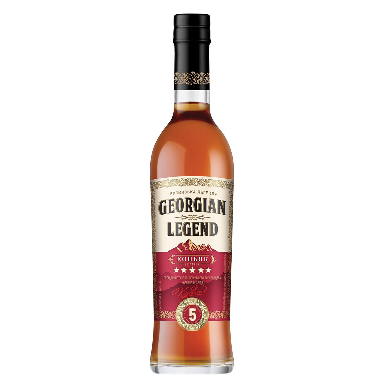 Коньяк Georgian Legend 5* 40% 0,5л