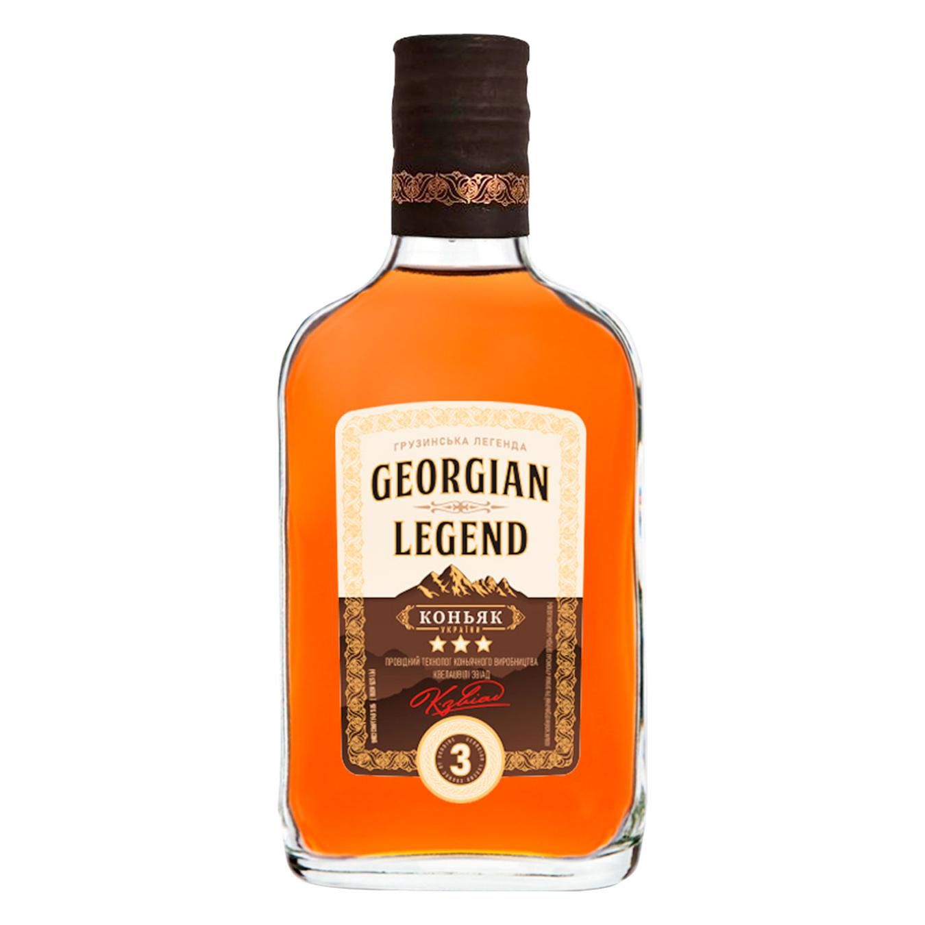 Коньяк Georgian Legend 3* 40% 0,25л