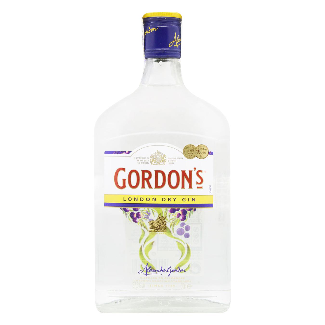Gordon's gin 37.5% 0.5 l