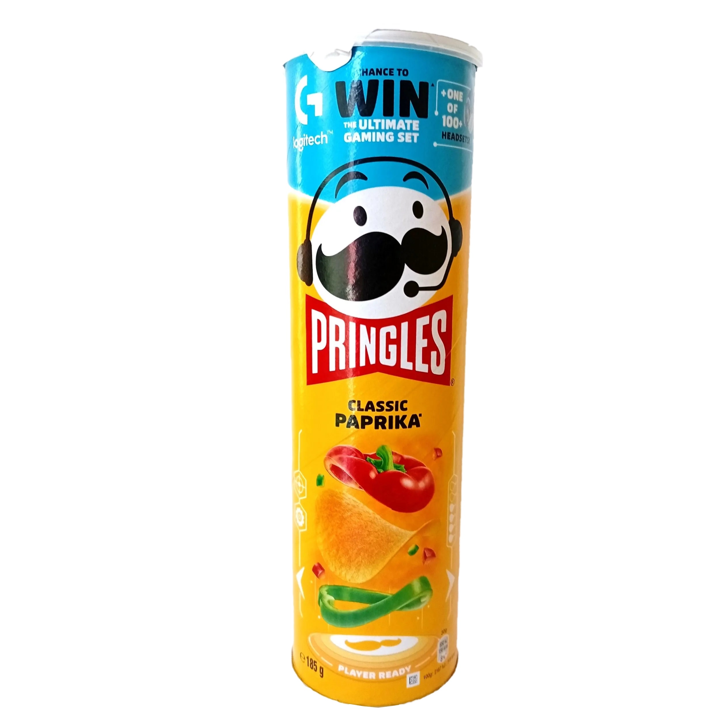Чіпси Pringles  картопляні паприка 185г