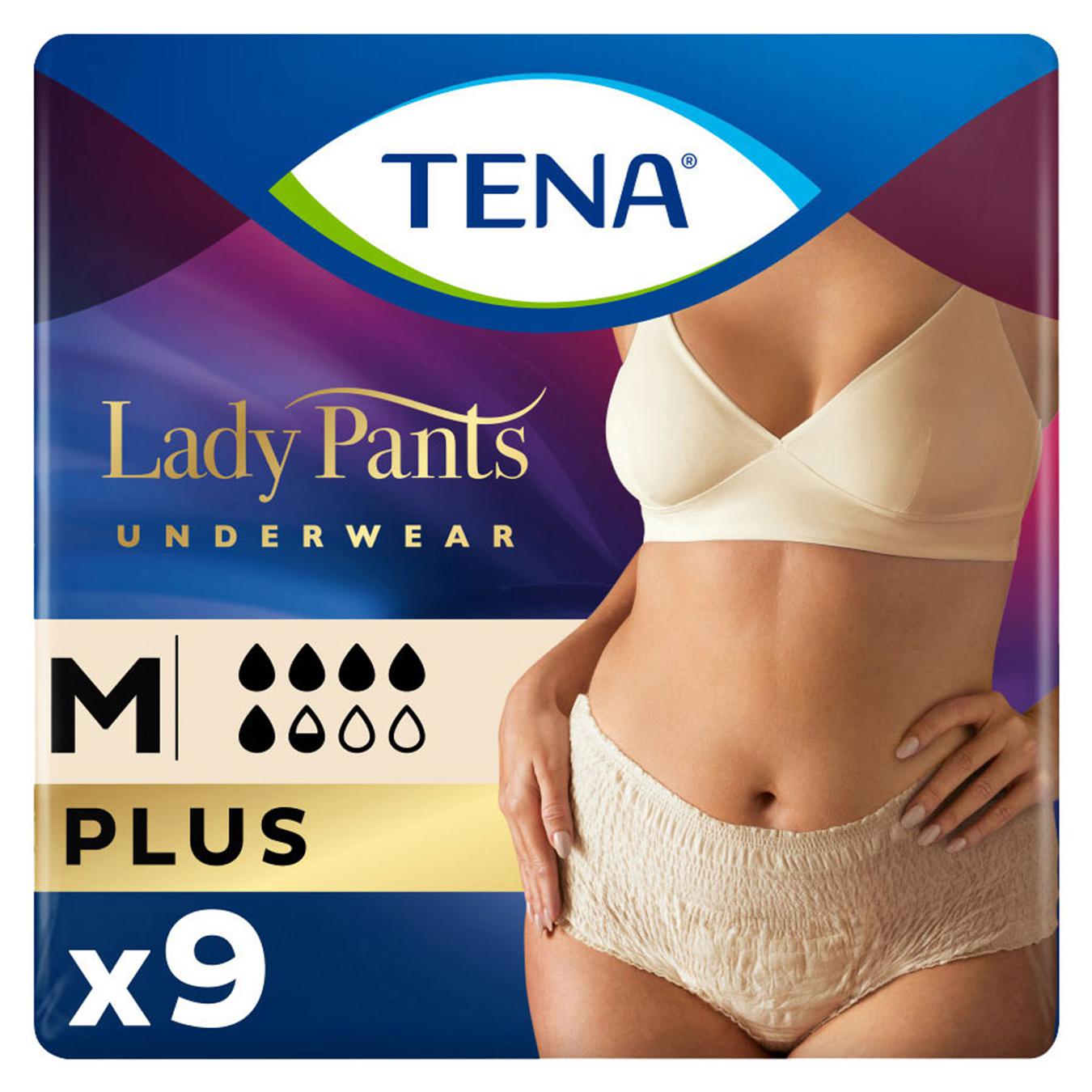 Urological panties for women TENA Lady Pants Plus M 9 pcs