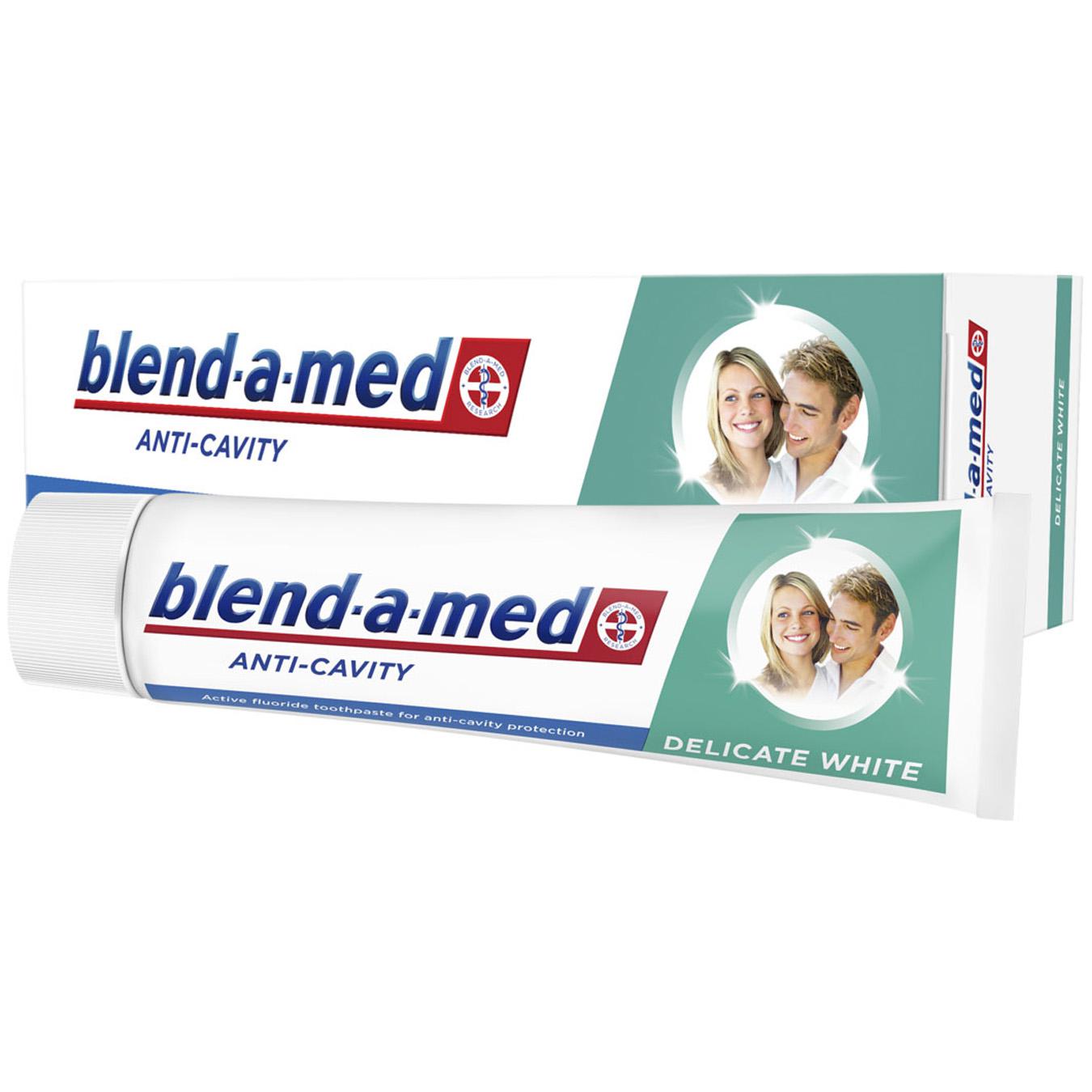 Зубная паста Blend-a-Med антикариес деликатный отбел 75мл
