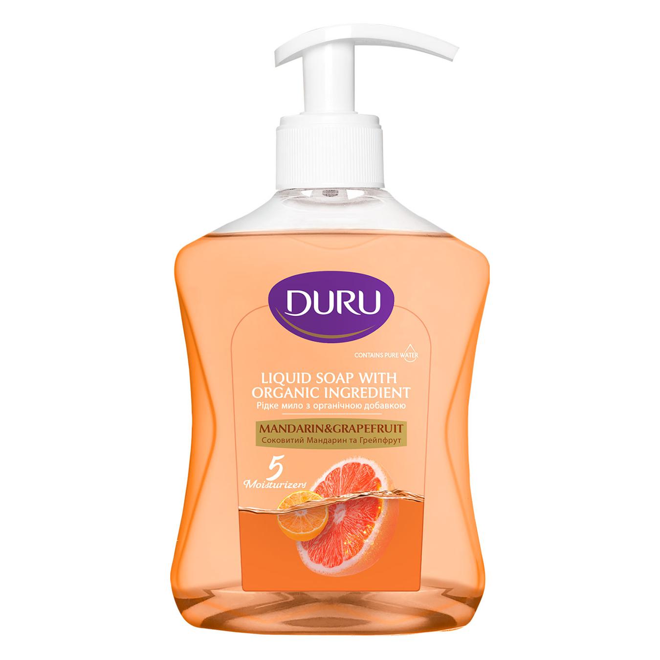 Duru liquid soap juicy mandarin and grapefruit 300 ml