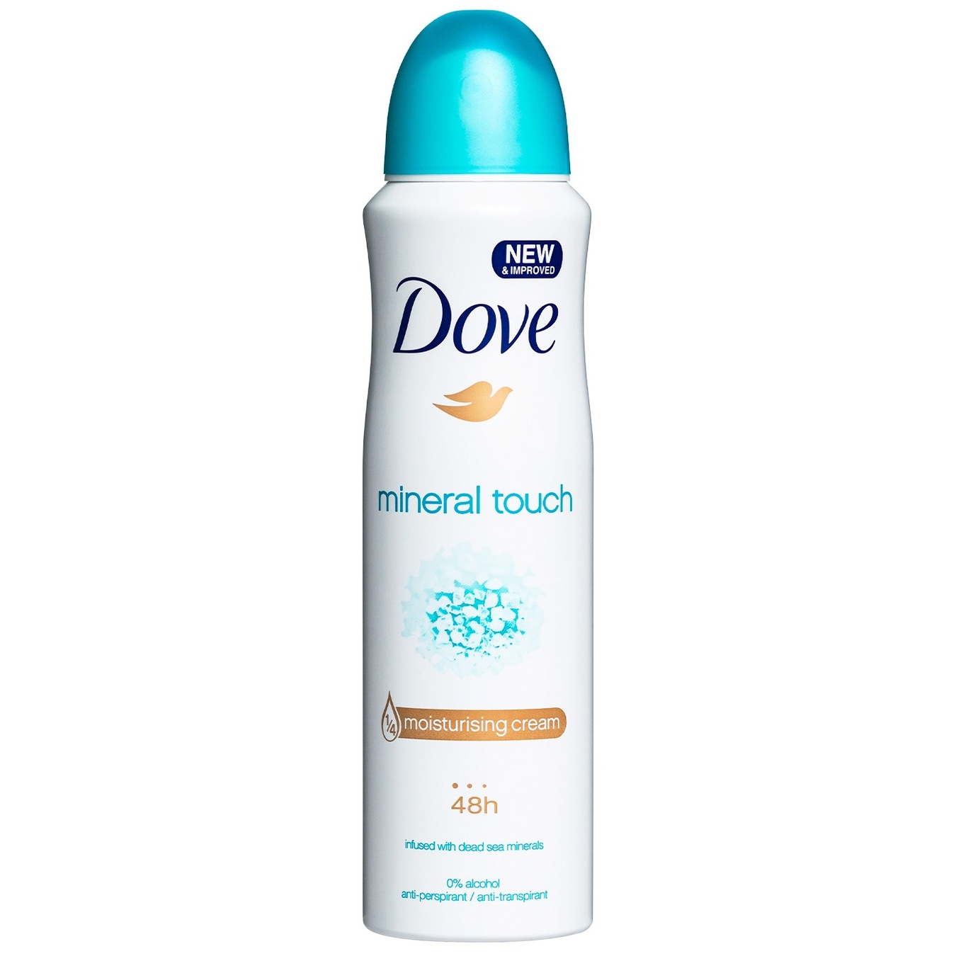 Antiperspirant Dove Touch of nature aerosol 150 ml